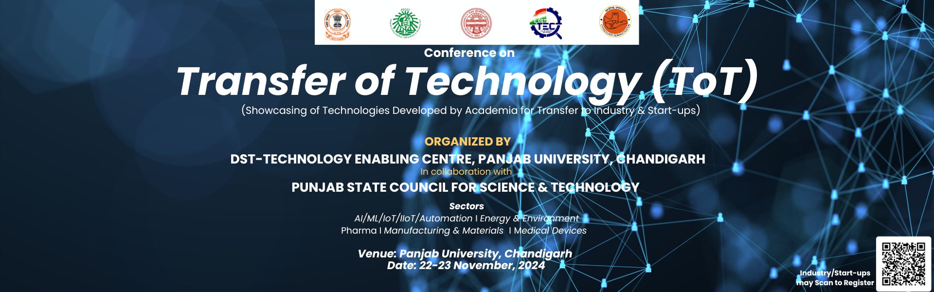 Conference on Transfer of Technology (ToT) | 22-23 November 2024