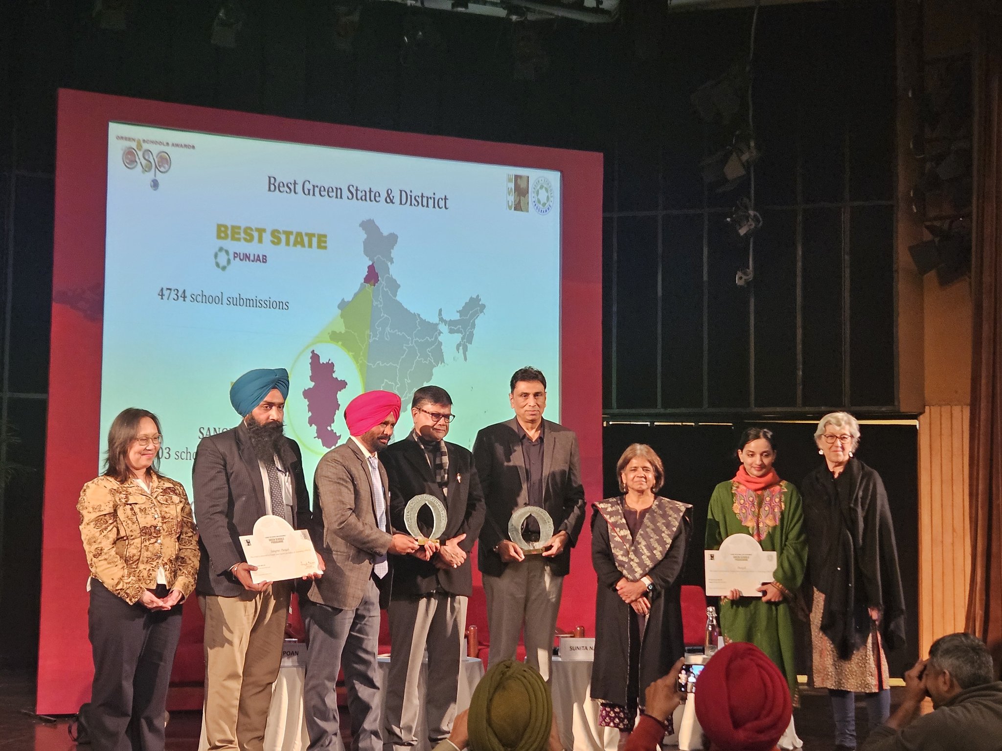 Punjab clinches best state award in green school excellence, Sangrur leads as best district